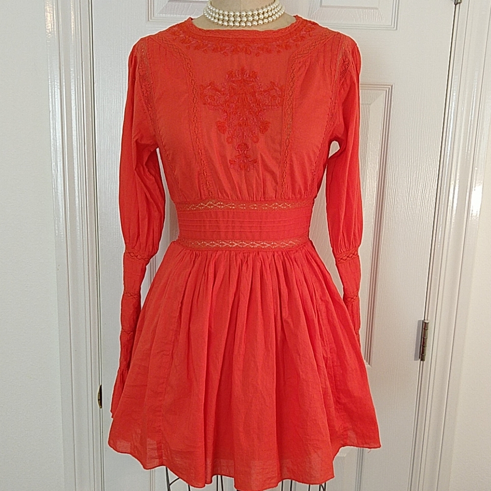 Free People Peasant/Boho Dress